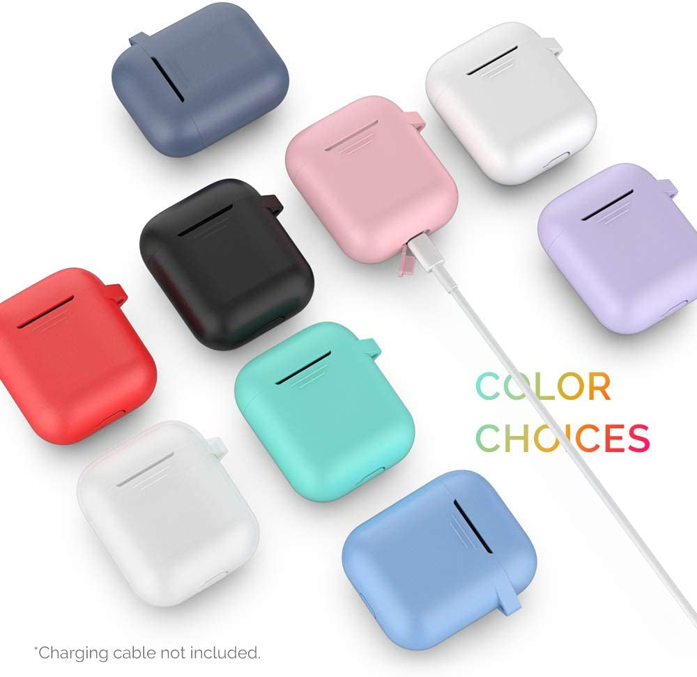 Silicone Protective Case for Apple AirPods 1 & 2