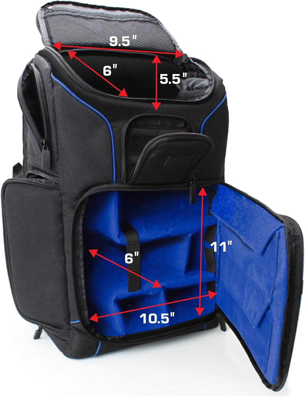 Professional Camera Backpack for DSLR/SLR/Mirrorless Cameras with Laptop Compartment, Rain Cover, and Tripod Holder