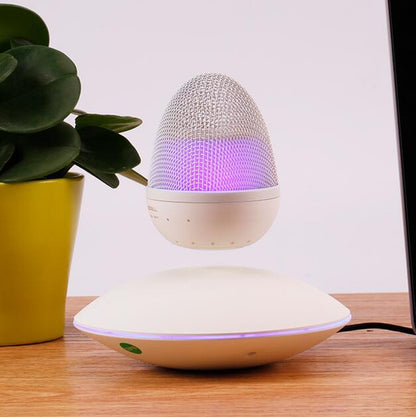 Advanced Magnetic Suspension Floating Wireless Speaker - Portable and Innovative Design