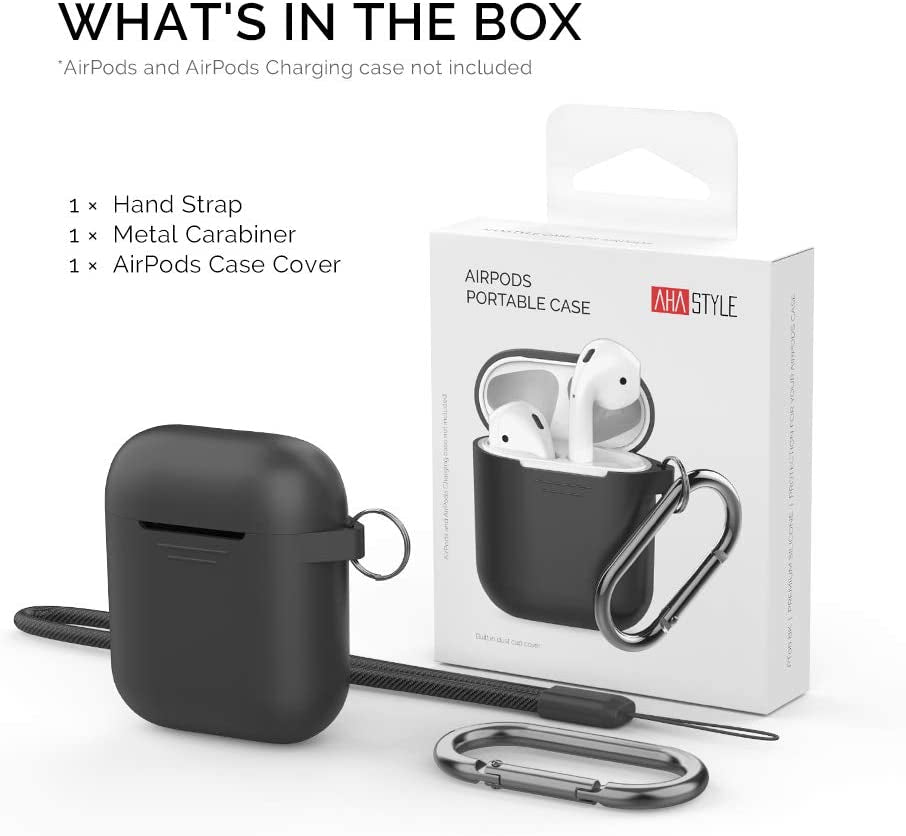 Silicone Protective Case for Apple AirPods 1 & 2
