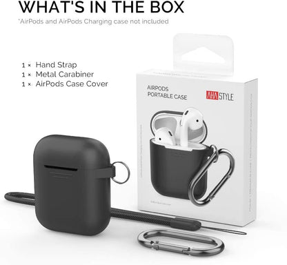 Silicone Protective Case for Apple AirPods 1 & 2